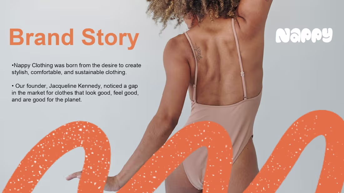 Cover image for Nappy Fashion Brand Pitch Deck