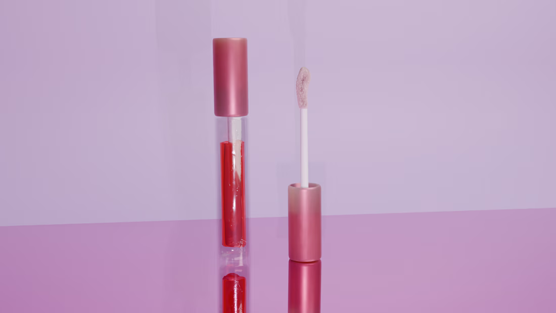 Cover image for Product visuzlization of lip gloss.