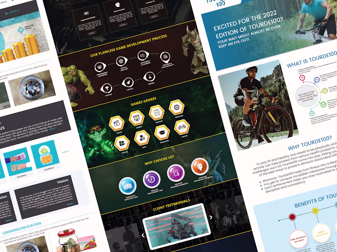 Cover image for Website UI Design