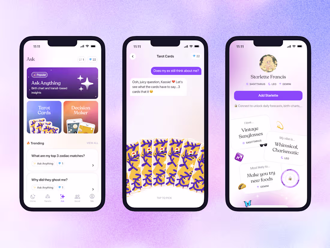 Cover image for 🌟 AstroClub: Astrology + Tarot App