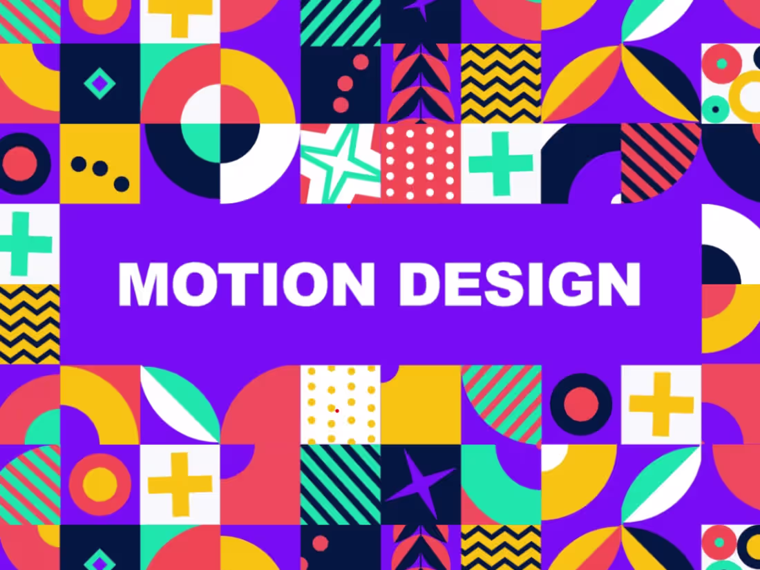 Cover image for Vibrant Geometric Branding & Motion A colorful, high-energy ...