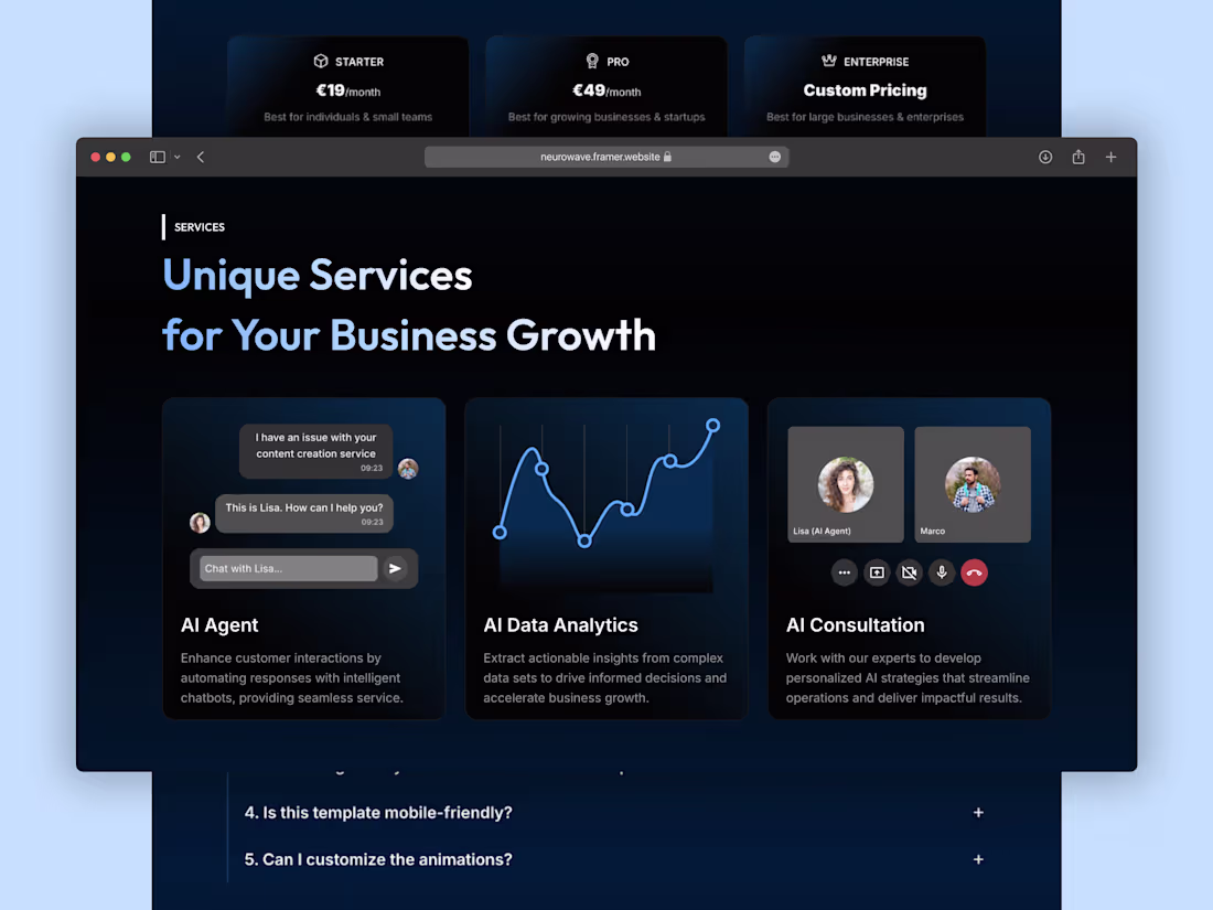 Cover image for Motion Design: NeuroWave Services