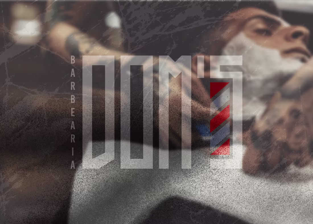 Cover image for Barbearia Dom's - Barbershop Idendity