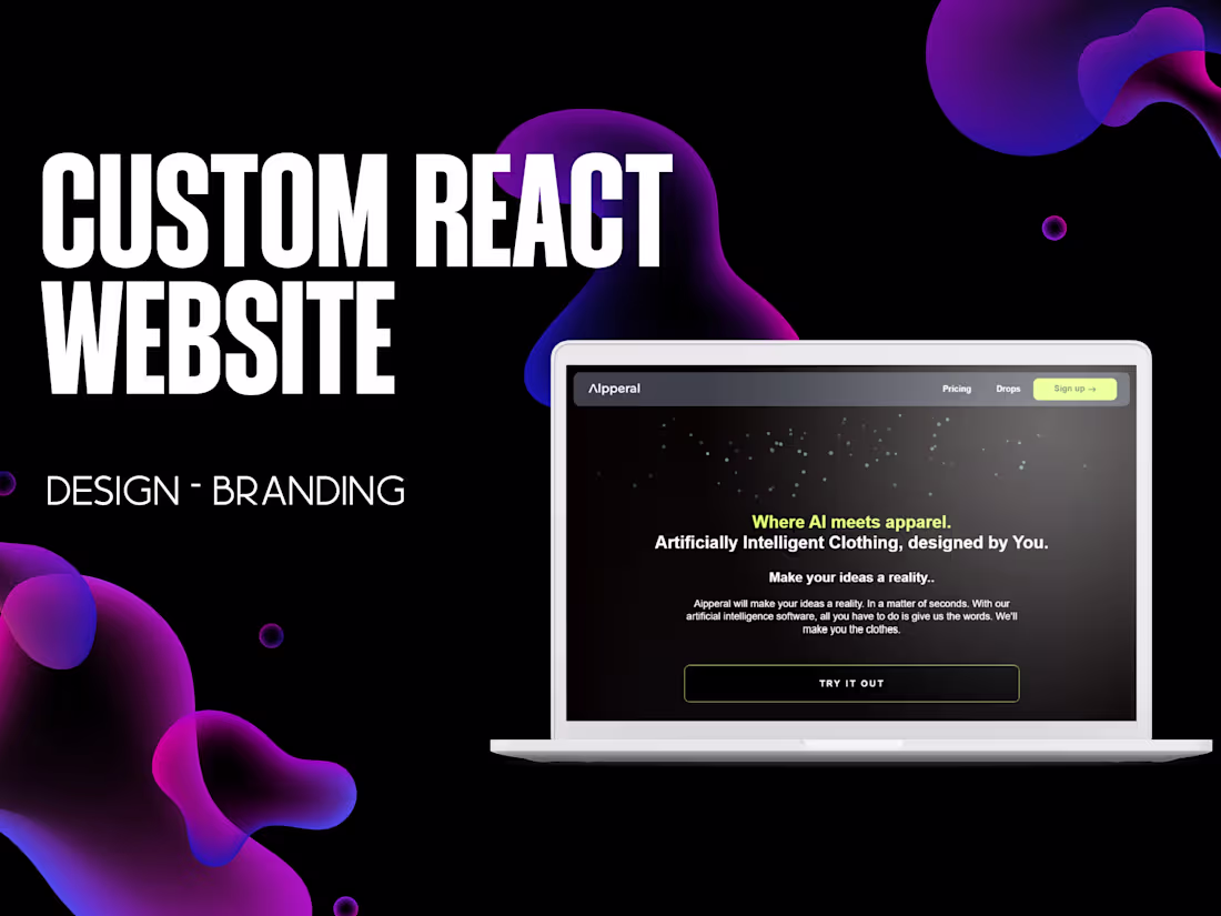 Cover image for Custom Website Development ReactJS Node - Alpperal 