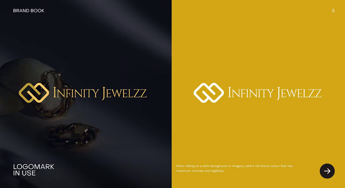 Cover image for Brand Book Creation for Infinity Jewelzz