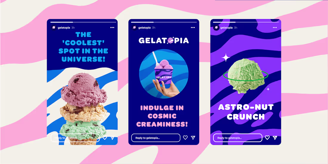 Cover image for Brand Identity - Gelatopia