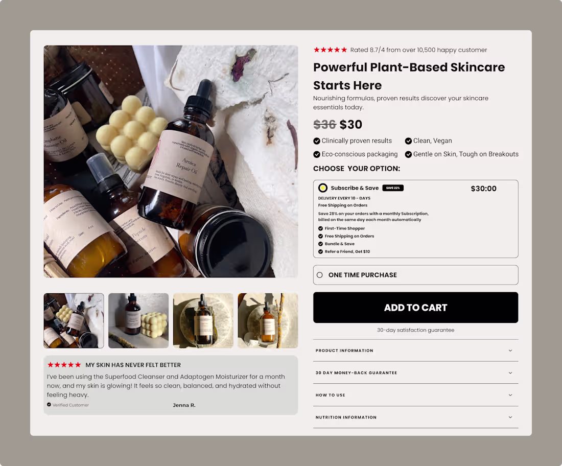 Cover image for Designed with real buyer behavior