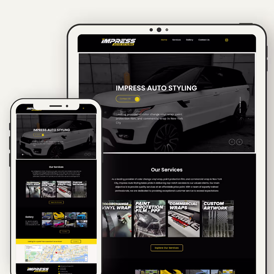 Cover image for Car Detailing Website, Car Wash Website, Auto Detailing
