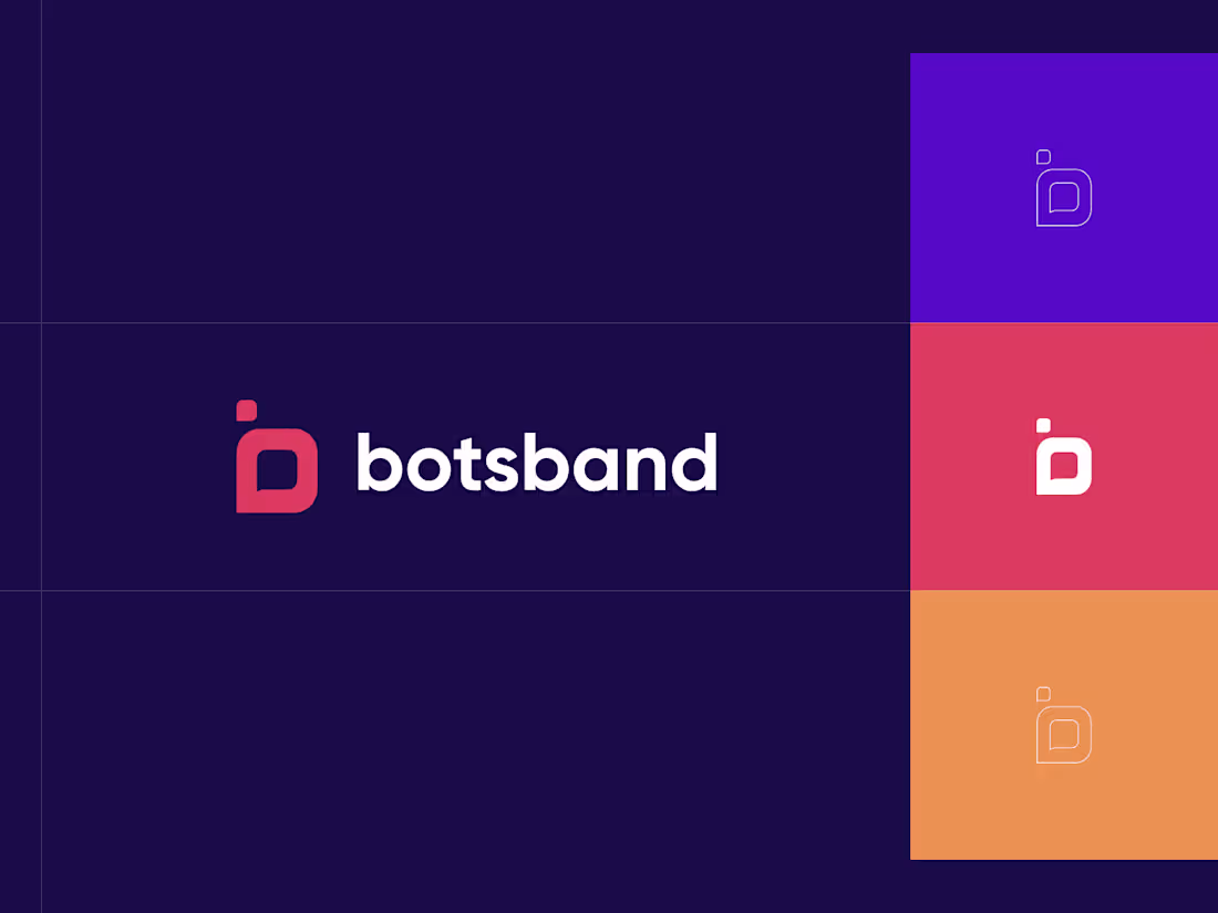 Cover image for BotsBand Logo and corporate identity