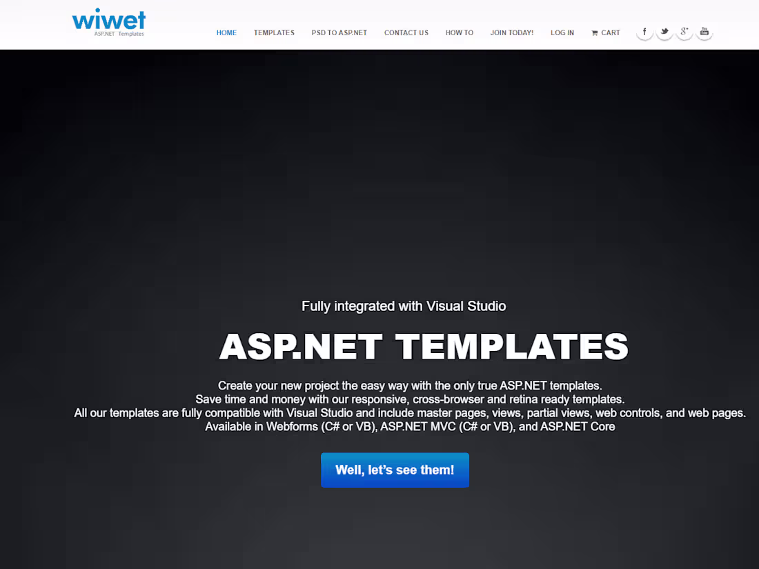 Cover image for ASP.NET TEMPLATES