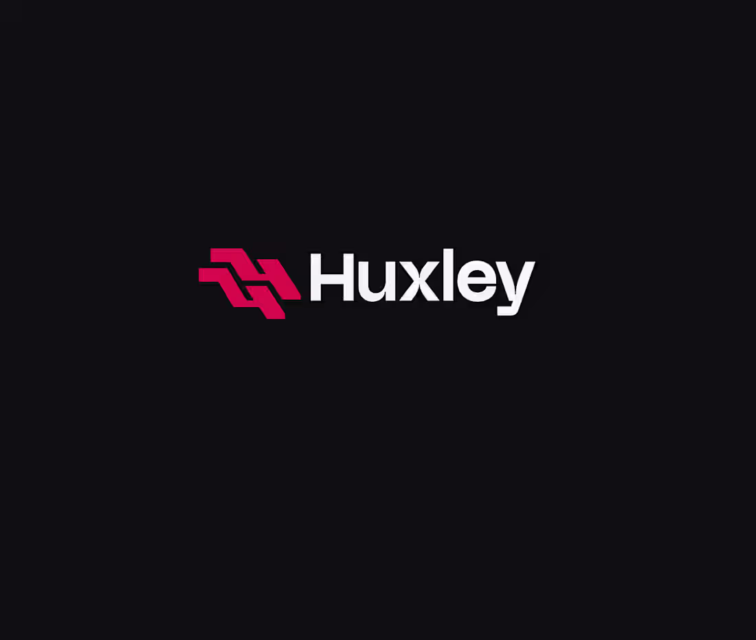 Cover image for Huxley Logo Red Geometric Tech
