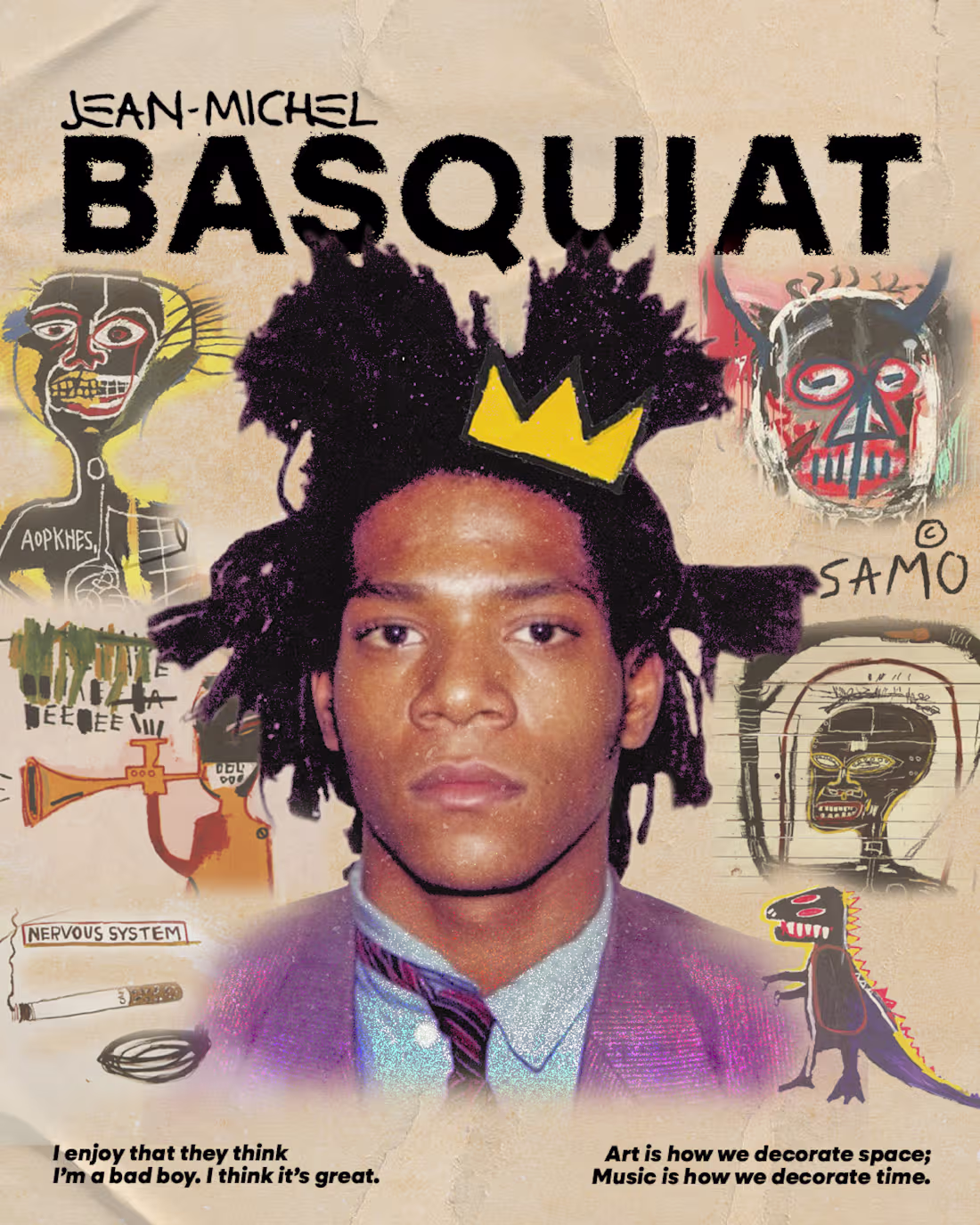 Cover image for Artist Tribute Series: Jean-Michel Basquiat
A