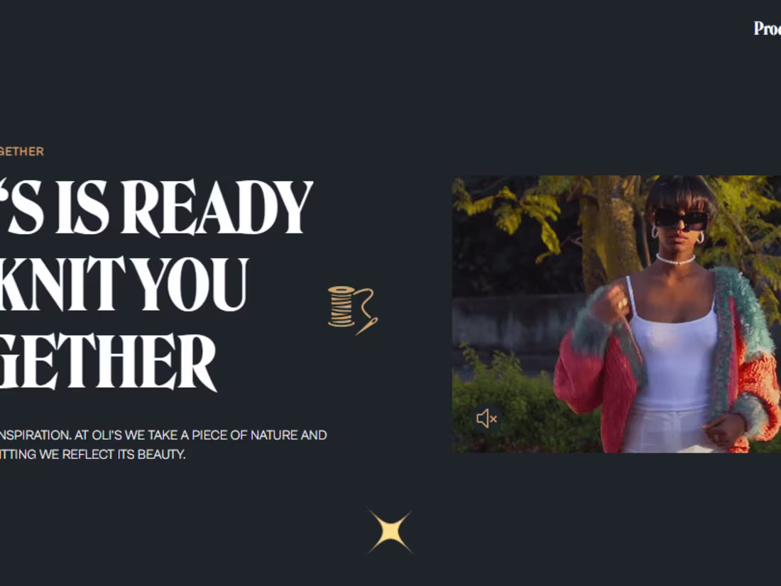 Cover image for Website Design for Oli's Knitting