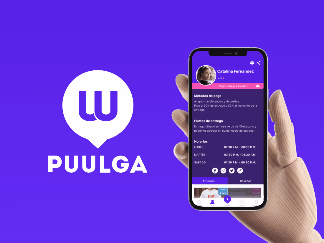 Cover image for Puulga Website, Android and iOS app