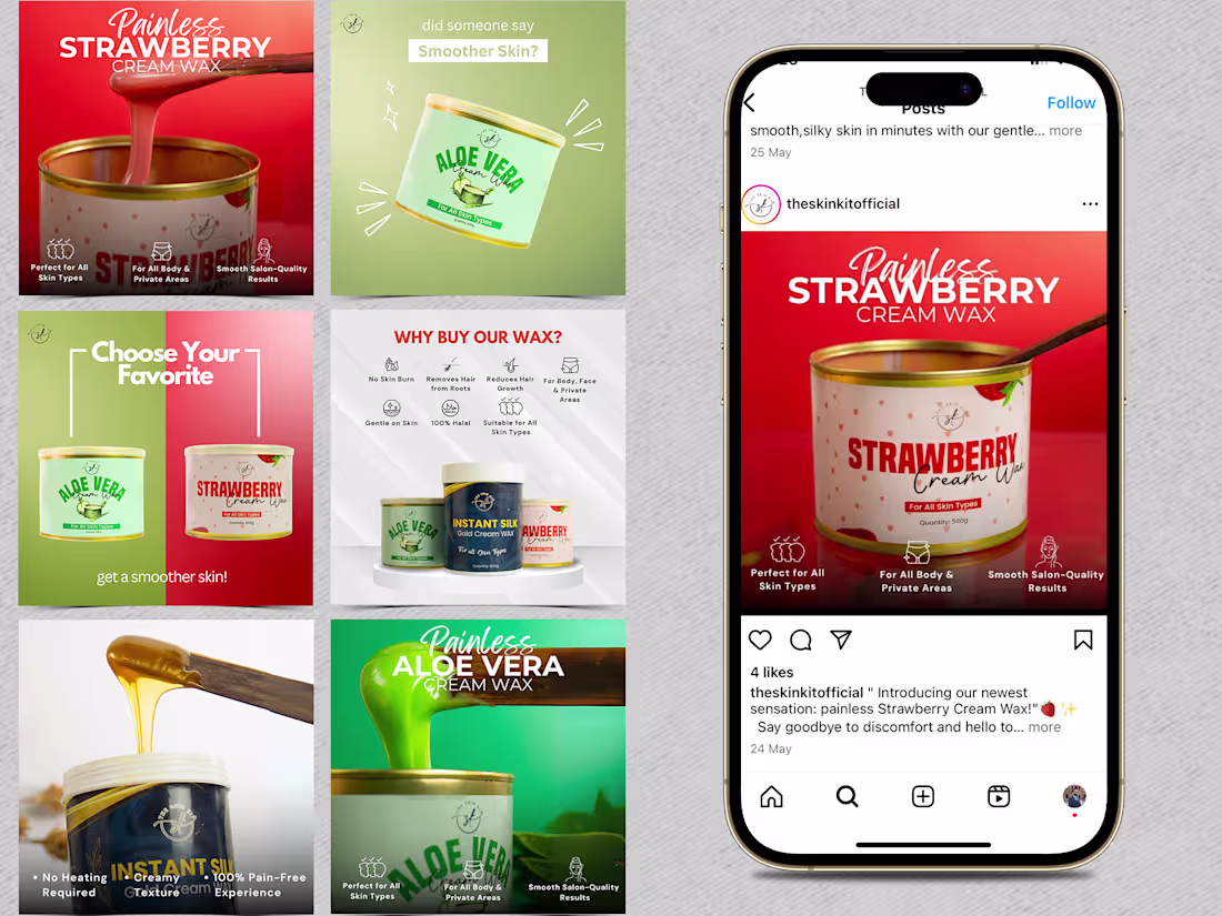 Cover image for I will design engaging social media content 
