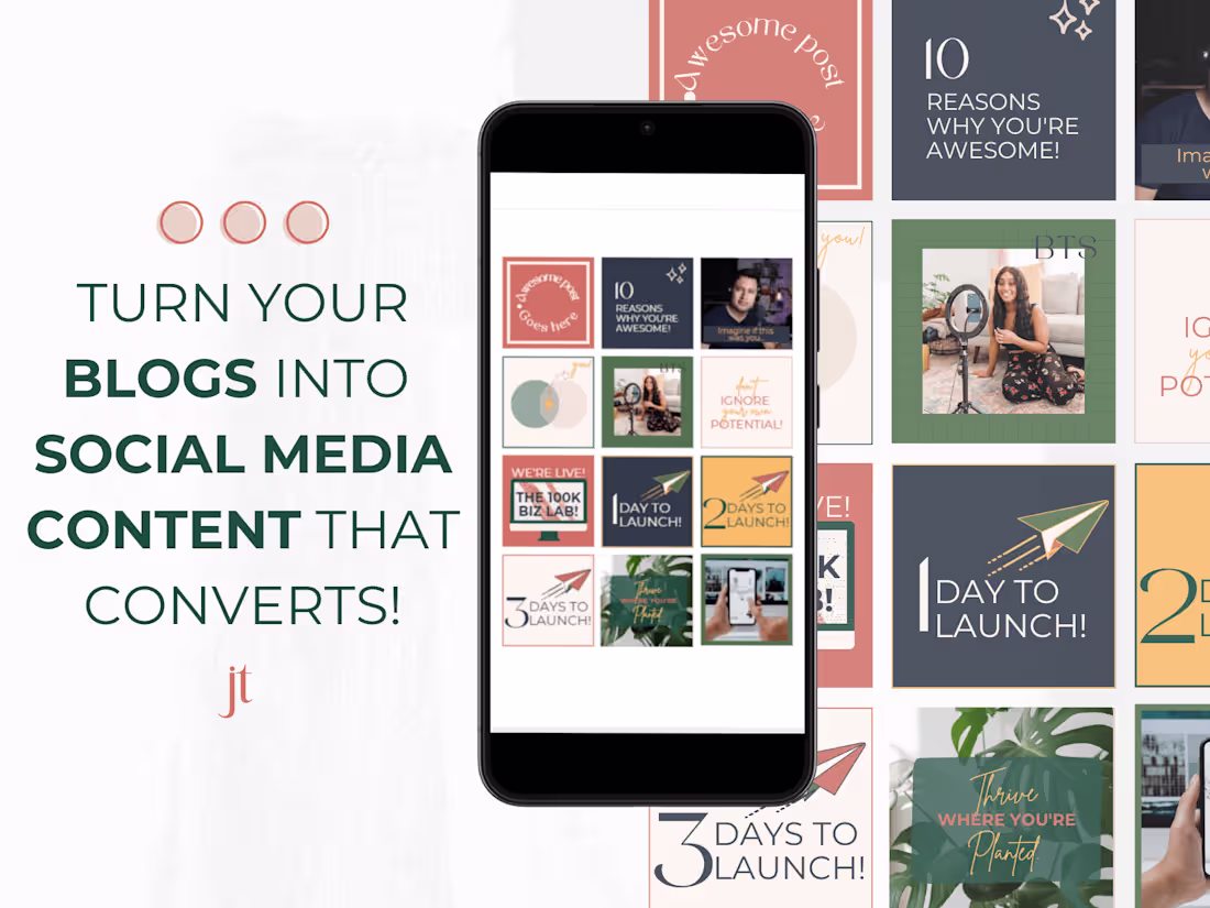 Cover image for Blog/Article Repurposing for Social Media