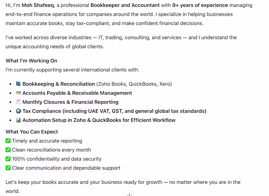 Cover image for Bookkeeper / Accountant