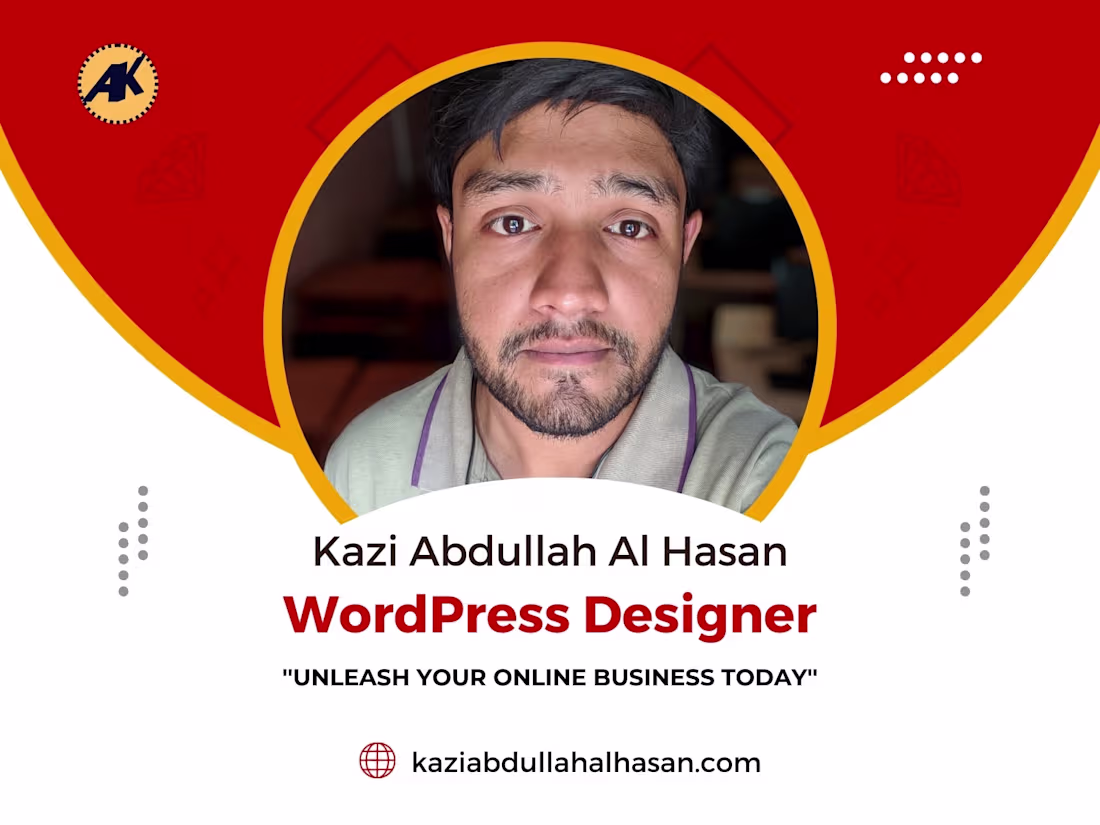 Cover image for WordPress Designer and Developer | Elementor | SEO