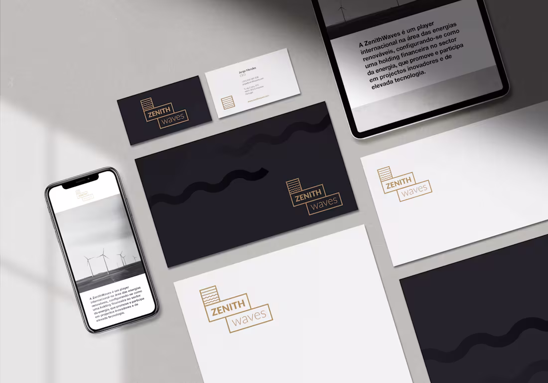 Cover image for Zenith Waves - Brand Identity