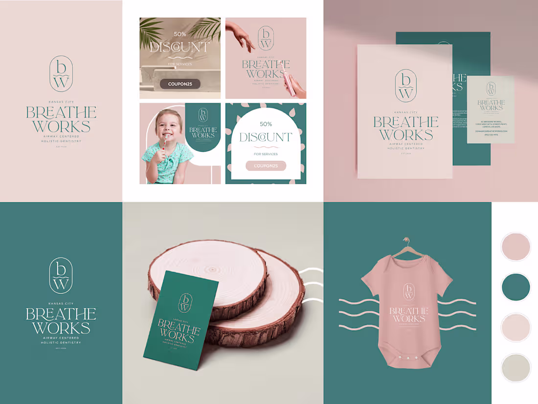 Cover image for Brand Identity Design for Dentist