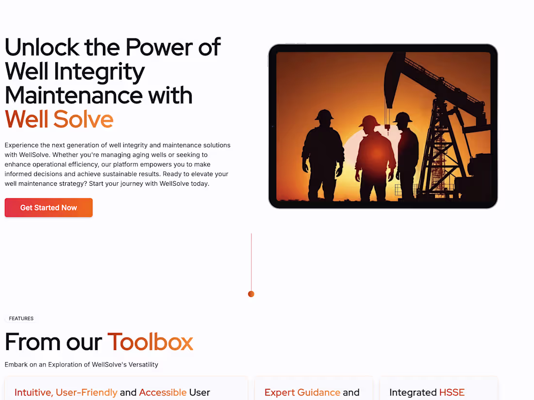 Cover image for Well Solve: Streamlining Well Integrity Analysis