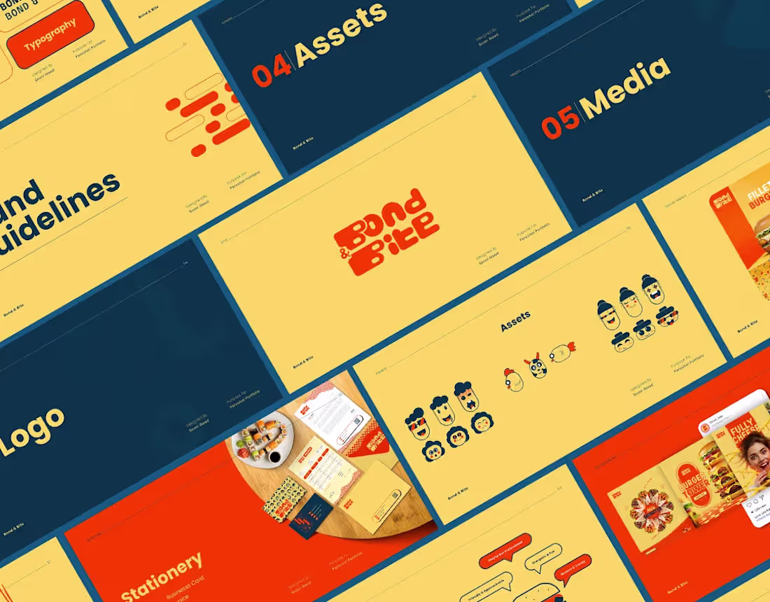 Cover image for Bond & Bite Brand Guidelines