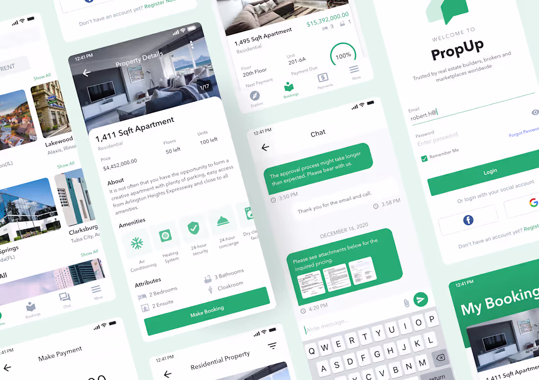 Cover image for PropUp Property Management App