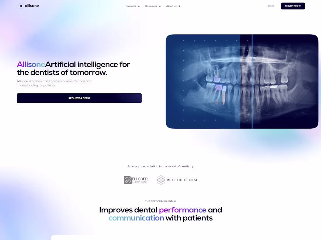 Cover image for Allisone - AI for patient understanding