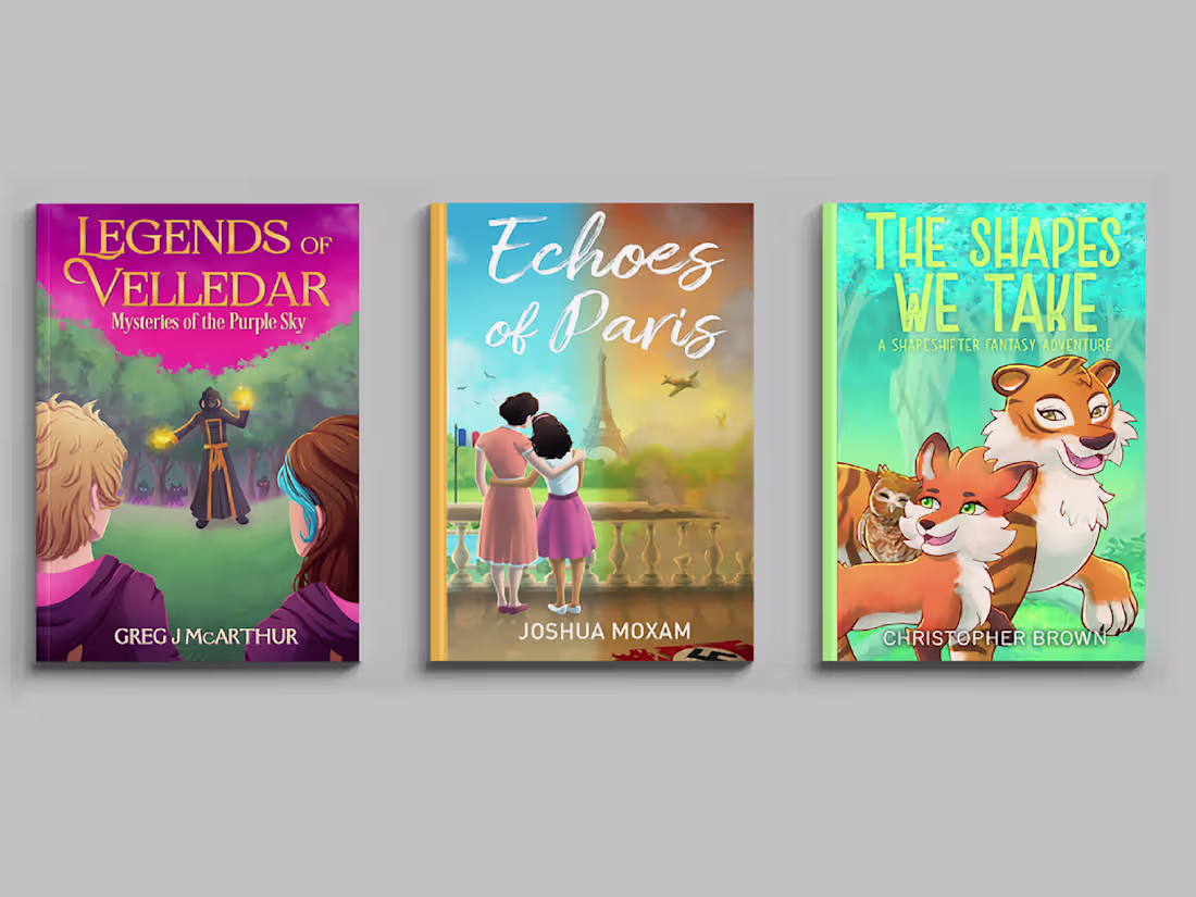 Cover image for I will paint children´s, romance and young adult book covers!