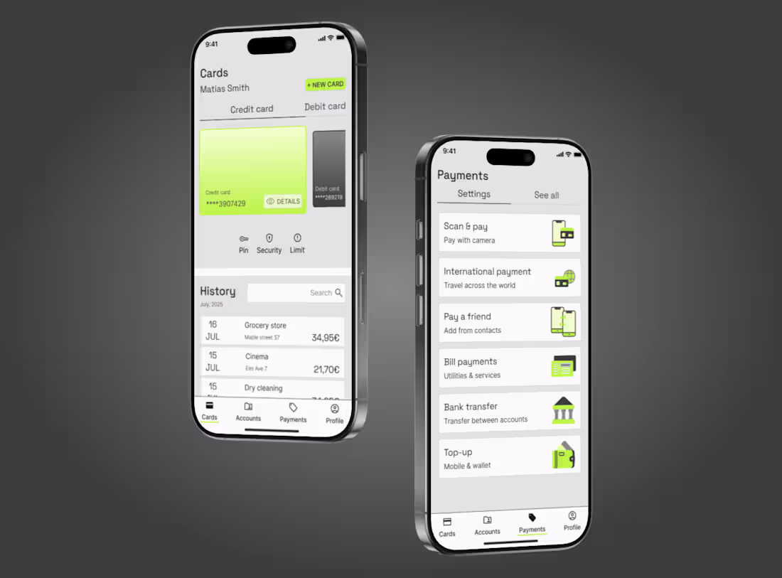 Cover image for Banking Mobile App Concept