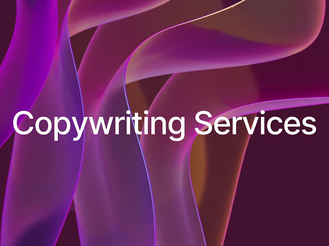 Cover image for Professional Copywriting Services for Impactful Communication