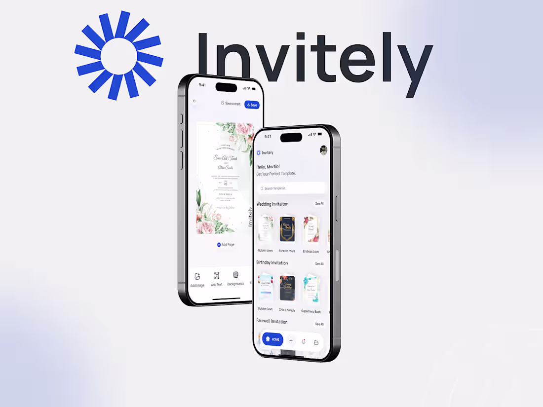 Cover image for Invitaiton Template Maker App