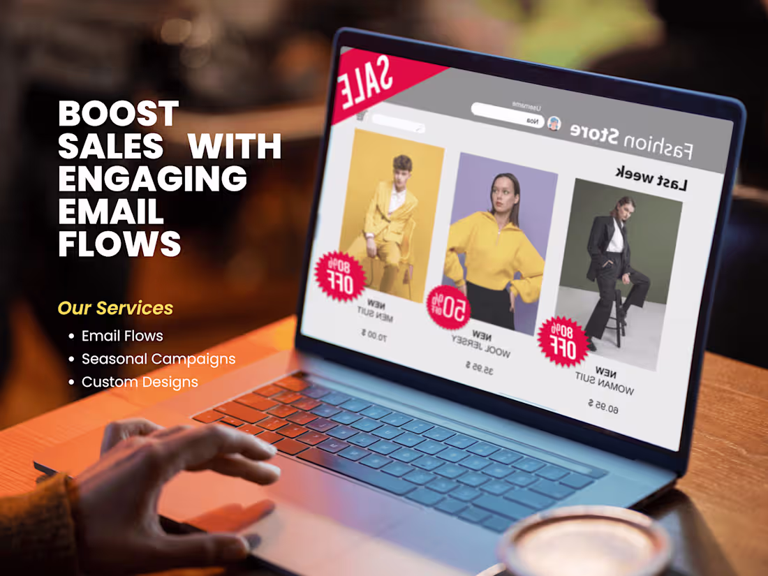 Cover image for Ecommerce Copywriter: Email Copywriter & Designer