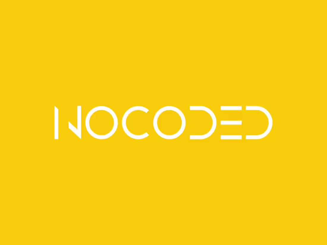Cover image for NoCoded