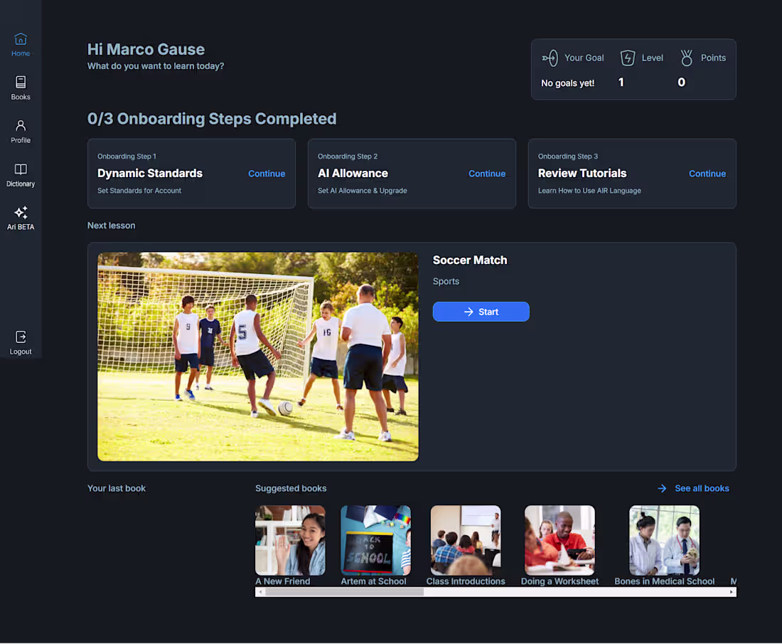 Cover image for Tailored Learning Paths for Student Success | Airlanguage.io