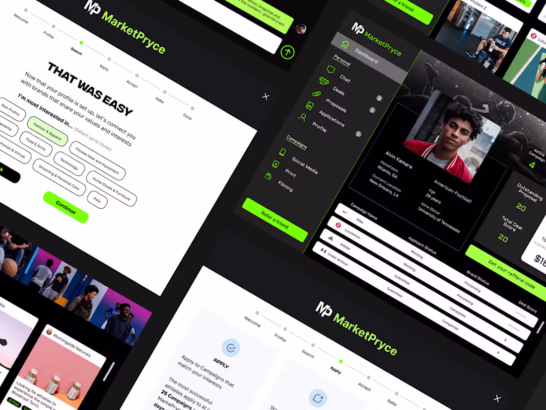 Cover image for SaaS Marketing UGC Platform Design