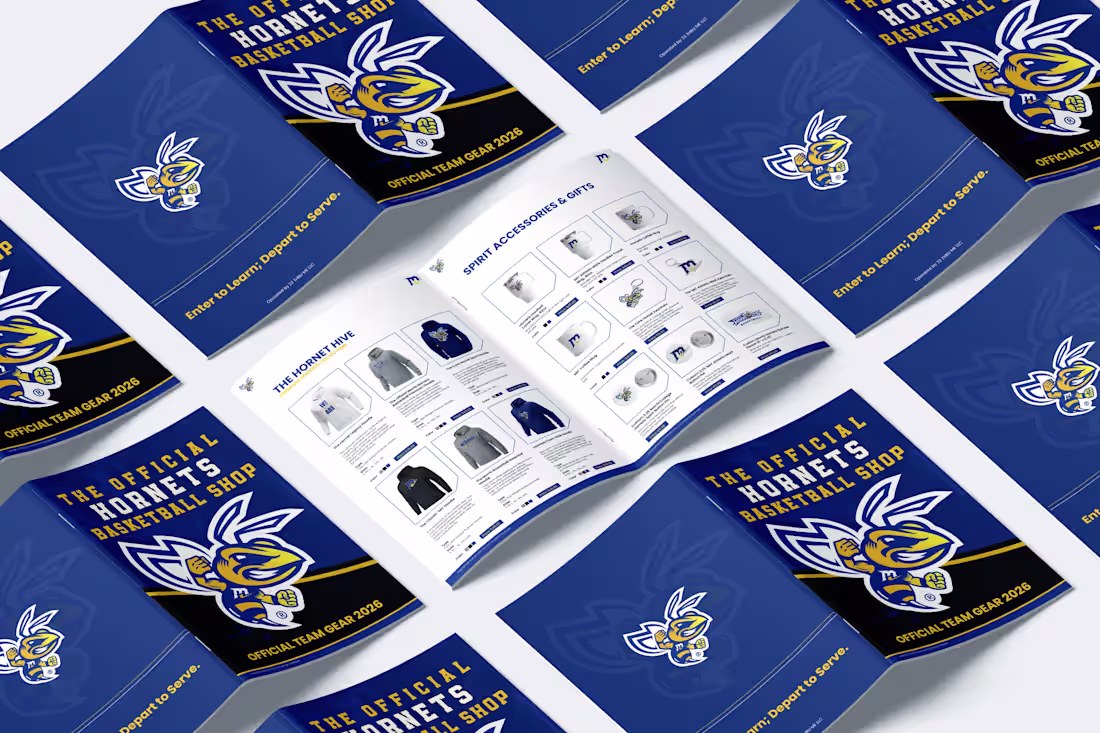 Cover image for Hornets Product Catalog Design