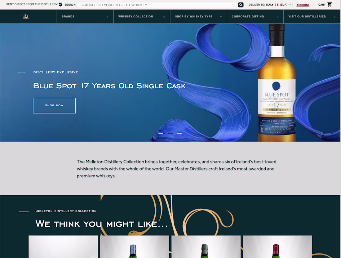 Cover image for Midleton Distillery Collection

Built the direct-to-consumer