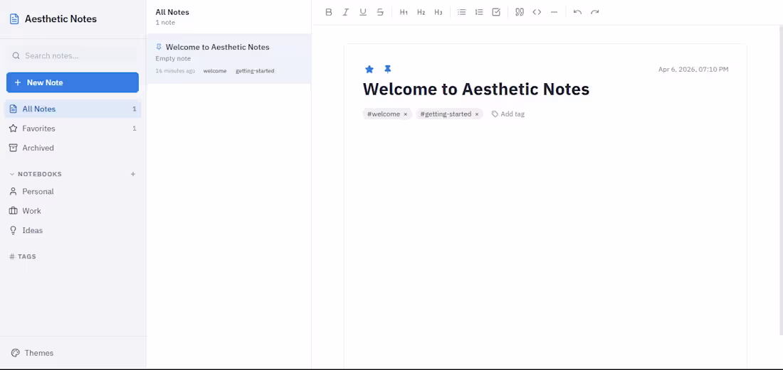 Cover image for Smart Notes Web Application
Created a