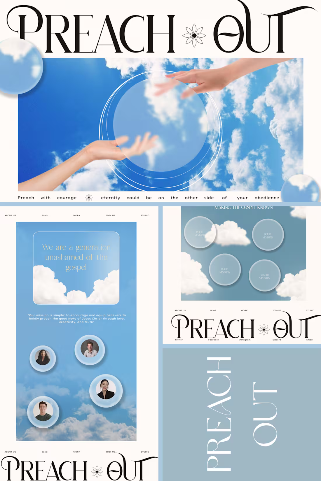 Cover image for Preach out