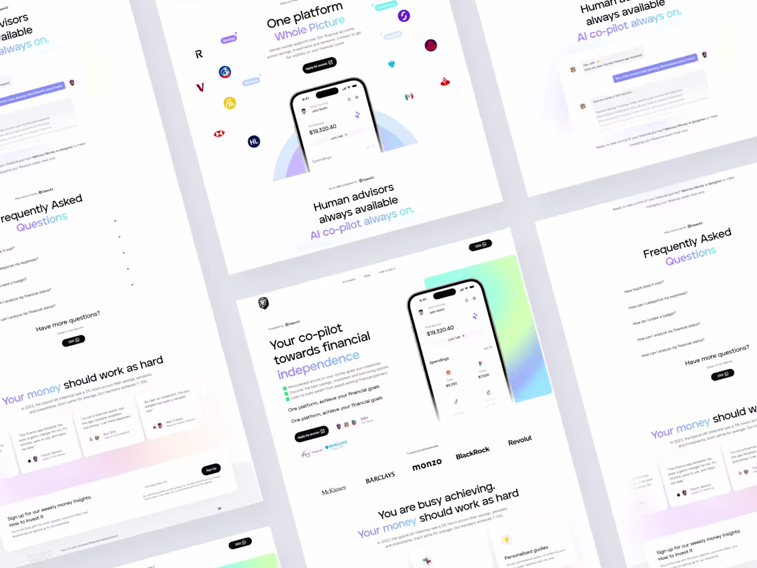 Cover image for Moneyhunter.ai Website