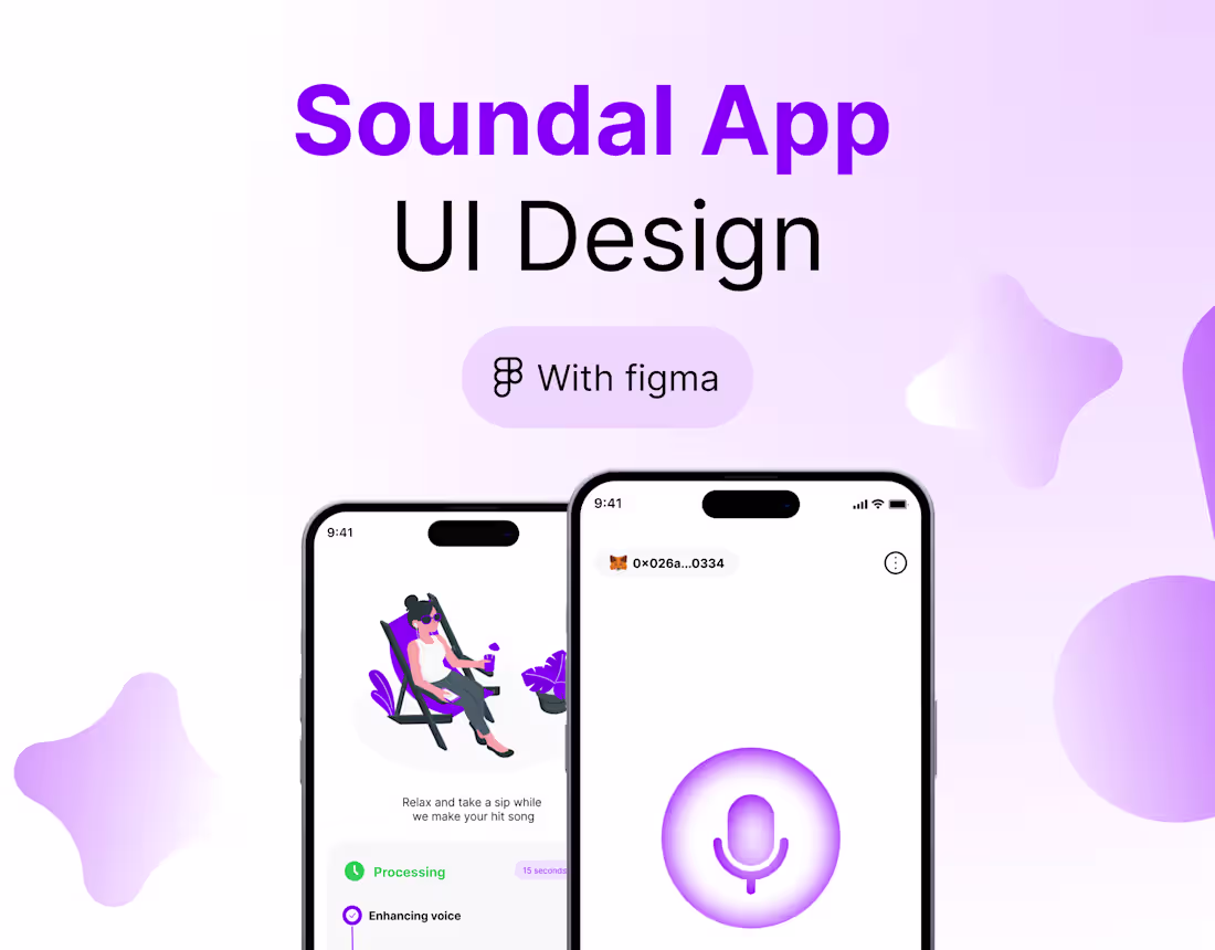 Cover image for Soundal App UI Design