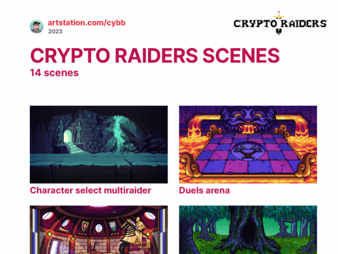 Cover image for Crypto Raiders scenes