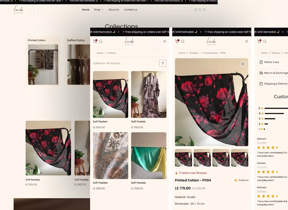 Cover image for Dev-shopify E-commerce Website Design