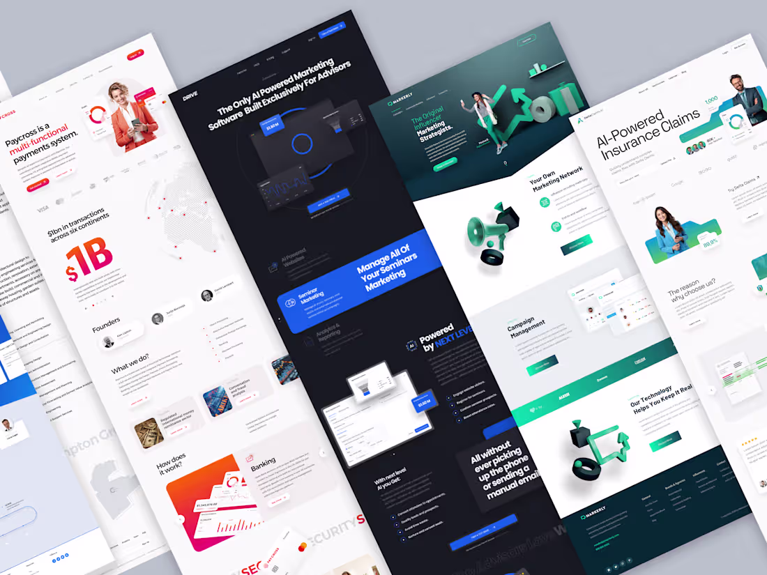 Cover image for High-Conversion Landing Pages for Fintechs