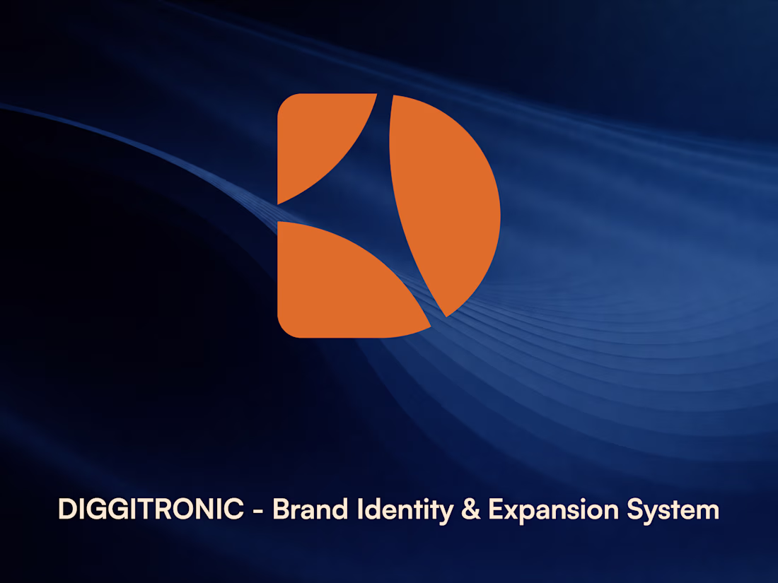 Cover image for DIGGITRONIC — Brand Identity &