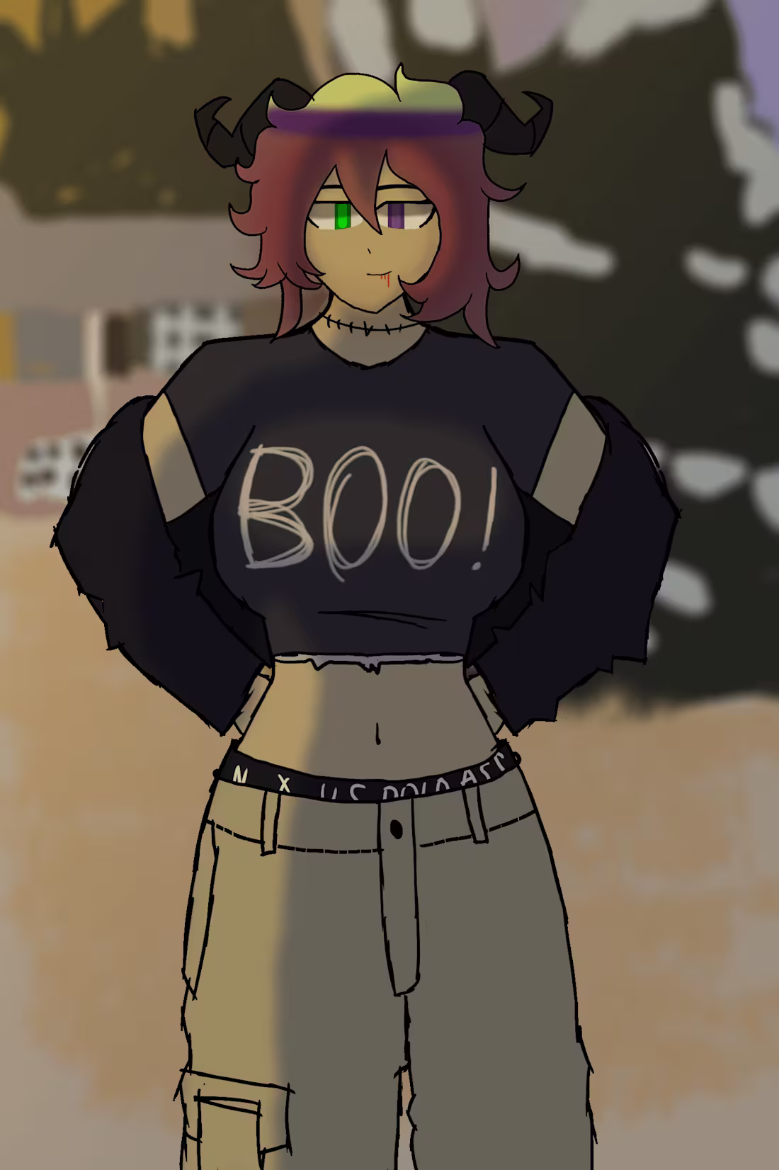 Cover image for BOO an anime character 
