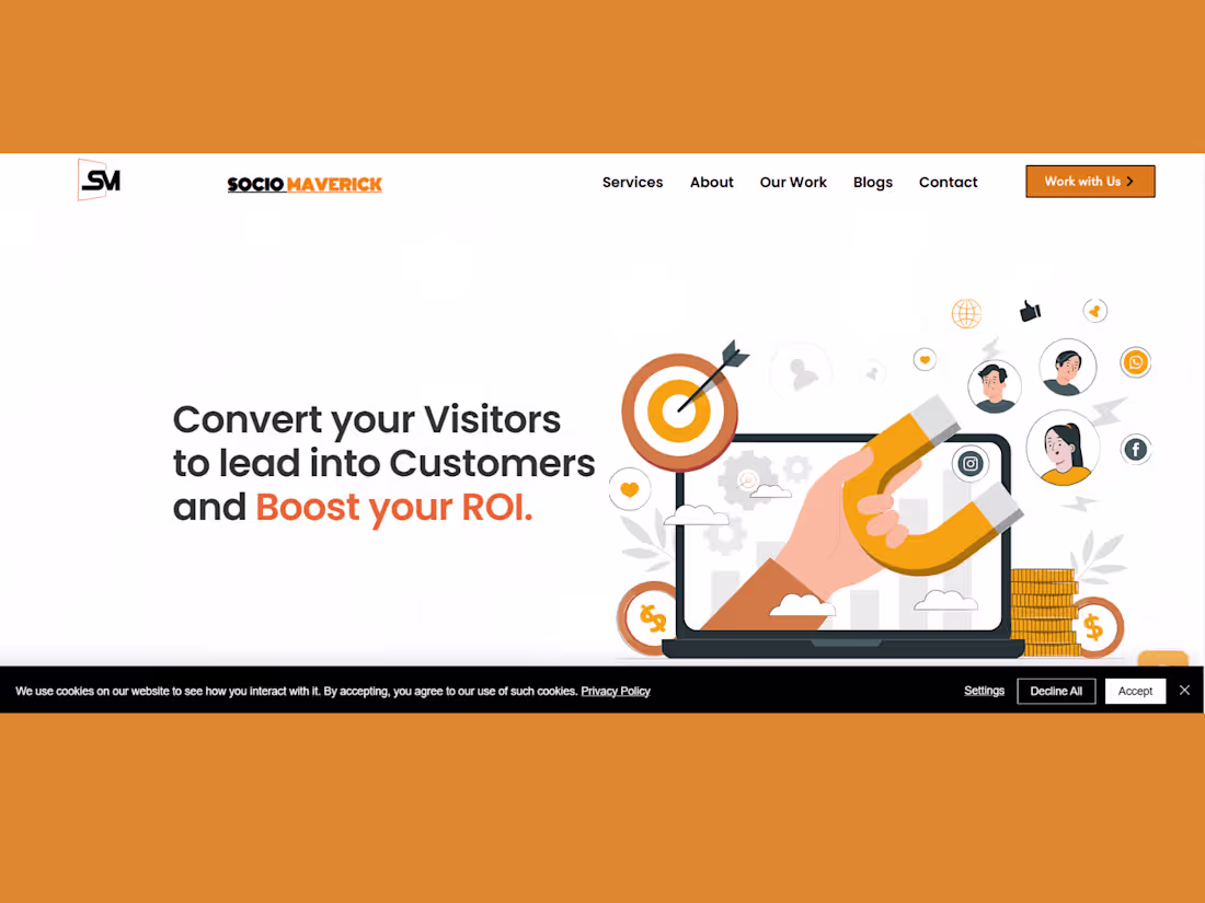 Cover image for Socio Maverick Pvt. Ltd. : Digital Marketing Agency