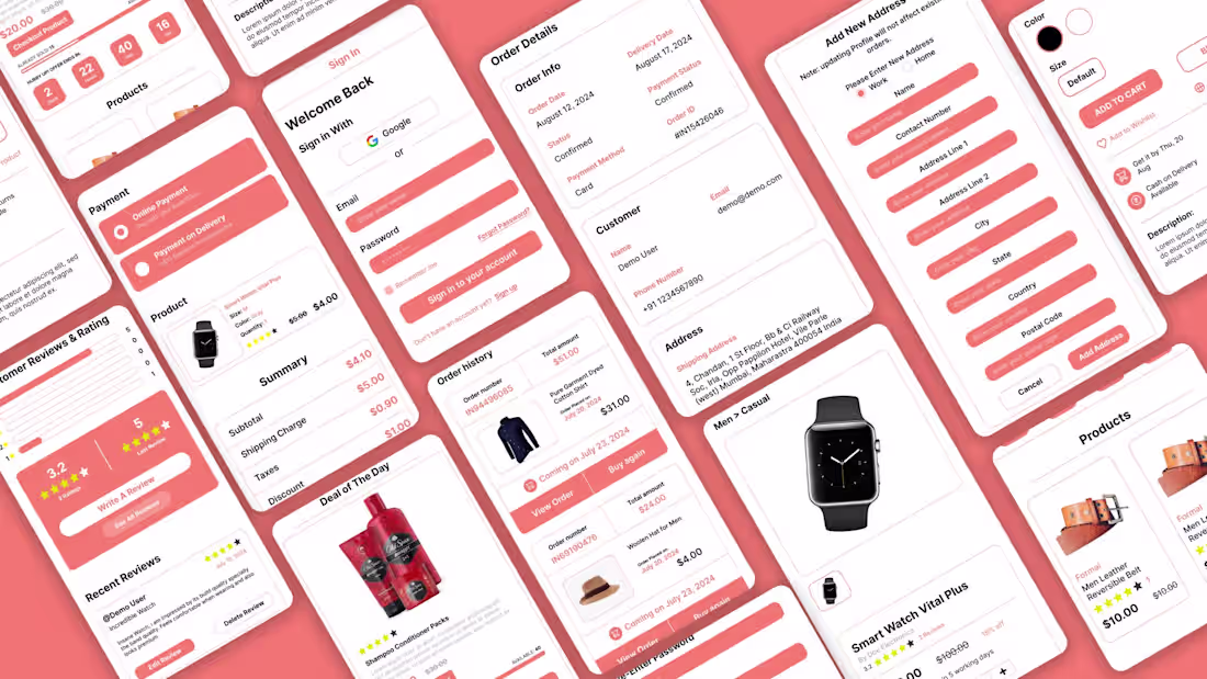 Cover image for Native Ecommerce App Development