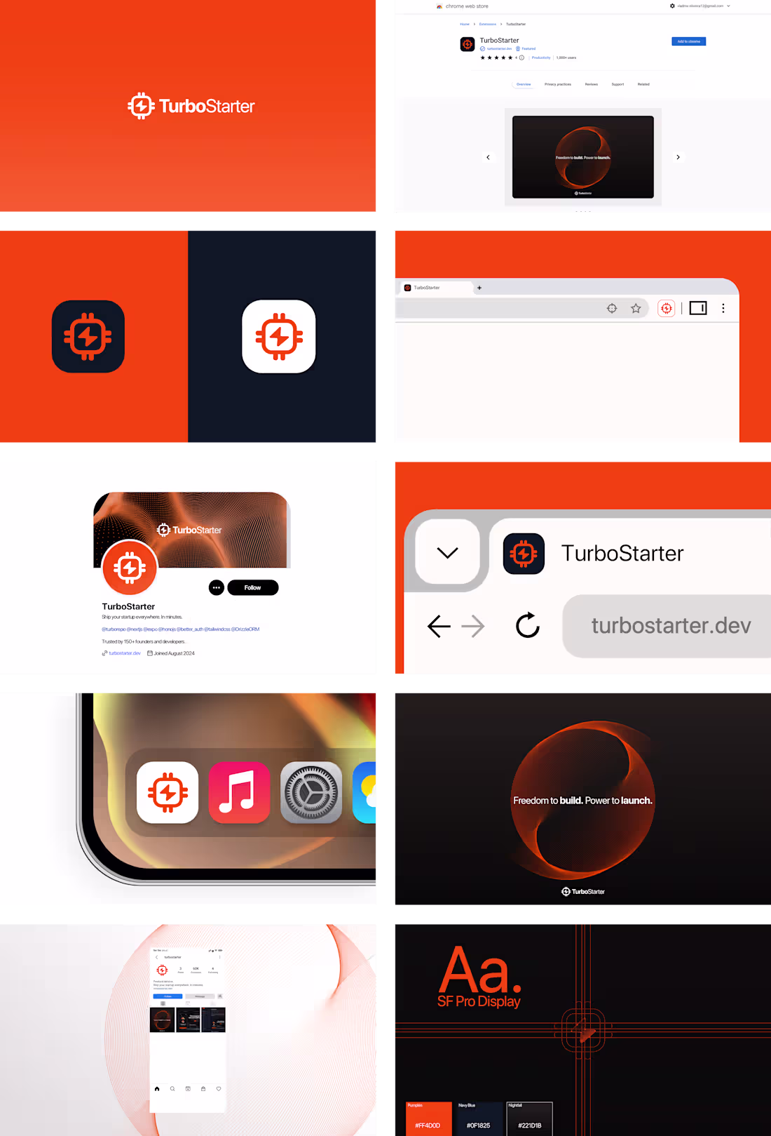 Cover image for rejected rebrading for turbostarter (ps: logo for sale) =)